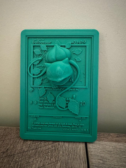 Bulbasaur 3D Pokémon Card