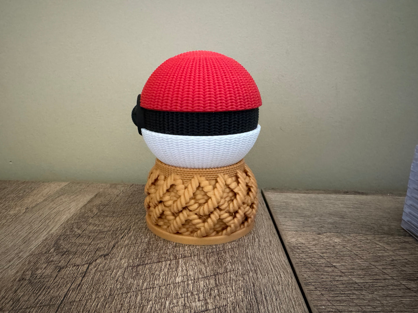 Pokeball with Stand